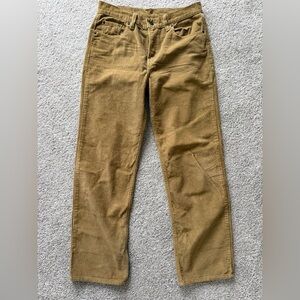 Tan Levi’s Corduroy Pants